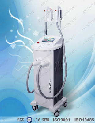 Машина подмолаживания кожи 2 Handpieces с E-светом IPL RF
